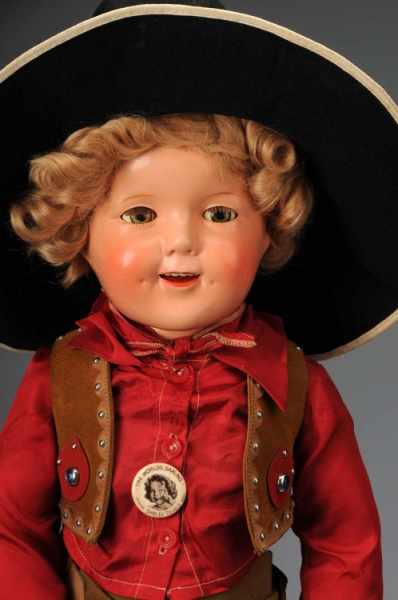 Appraisal: Child Star Shirley Temple Ideal Composition Doll Description American Ca