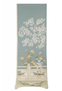 Appraisal: Gracie Hand Painted Chinoiserie Wallpaper Panel Gracie Studio American New