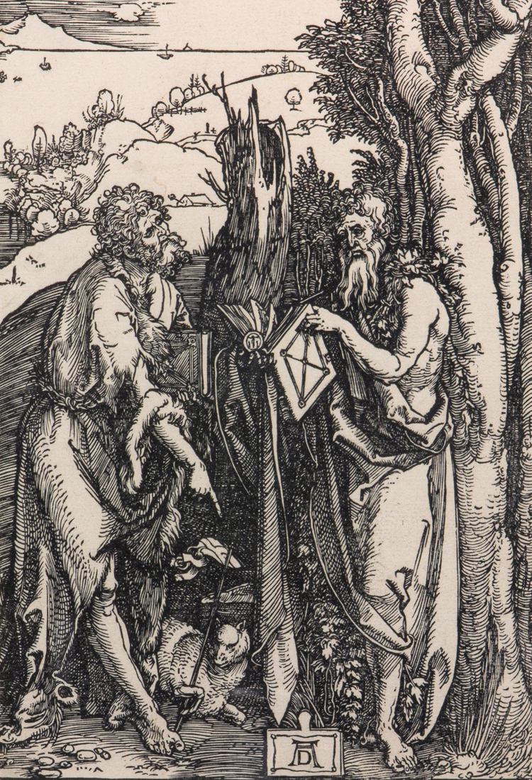 Appraisal: PRINT ALBRECHT DURER Albrecht Durer German - St John The