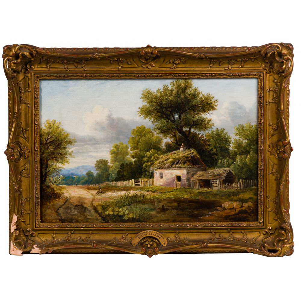 Appraisal: ATTRIBUTED TO EDWARD CHARLES WILLIAMS BRITISH - OIL ON CANVASUndated