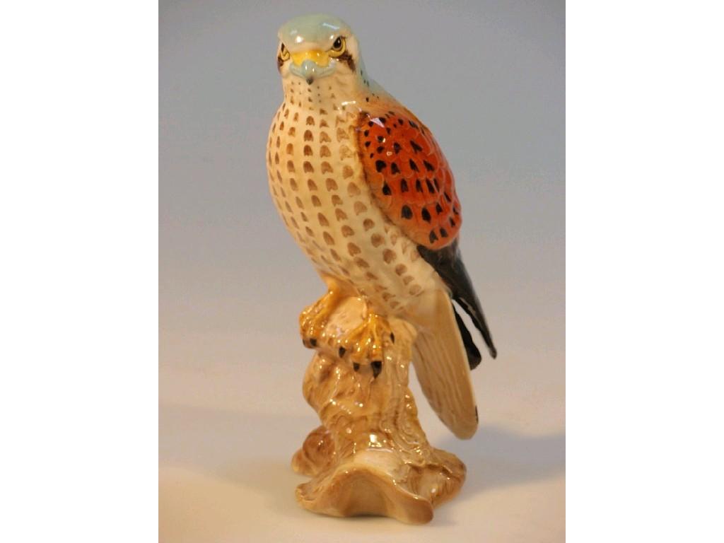 Appraisal: A Beswick figure of a kestrel model no