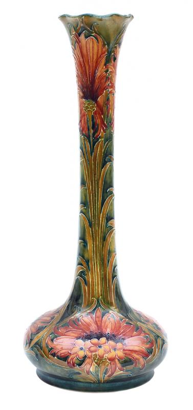 Appraisal: A MOORCROFT FOR McINTYRE FLORIAN WARE VASECIRCA