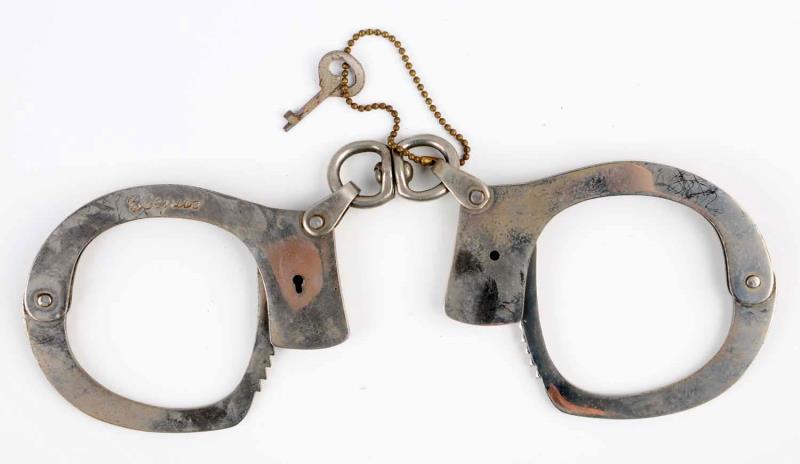 Appraisal: Clejuso Handcuffs Made in Germany in the 's Functioning key