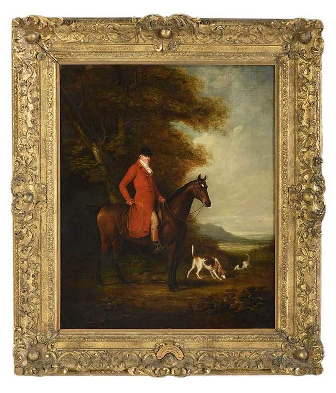 Appraisal: William Henry Davis British - Master of the Hunt with