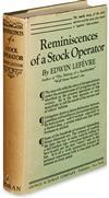 Appraisal: ECONOMICS LEF VRE EDWIN Reminiscences of a Stock Operator vo