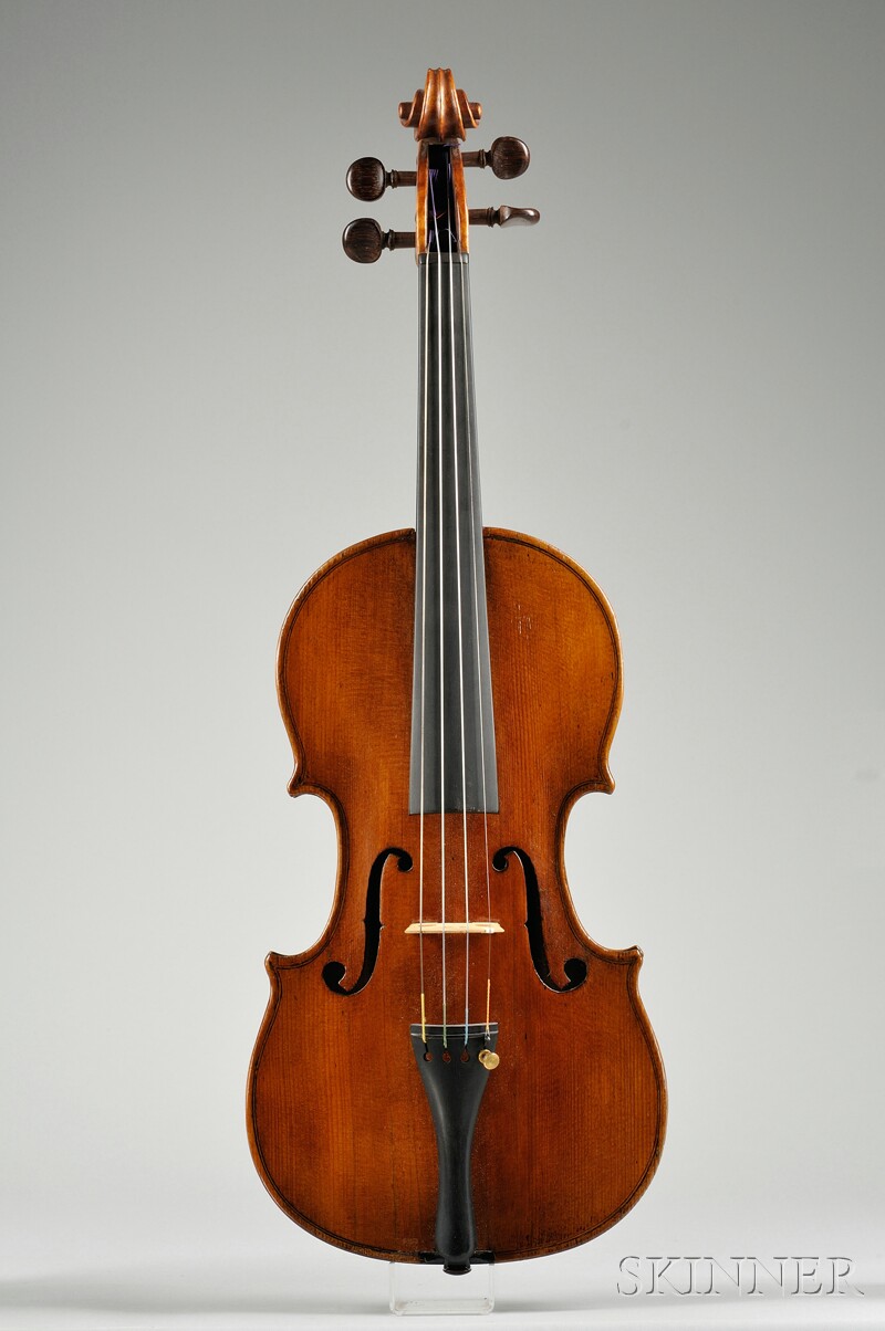 Appraisal: Violin c labeled CORDANUS length of back mm