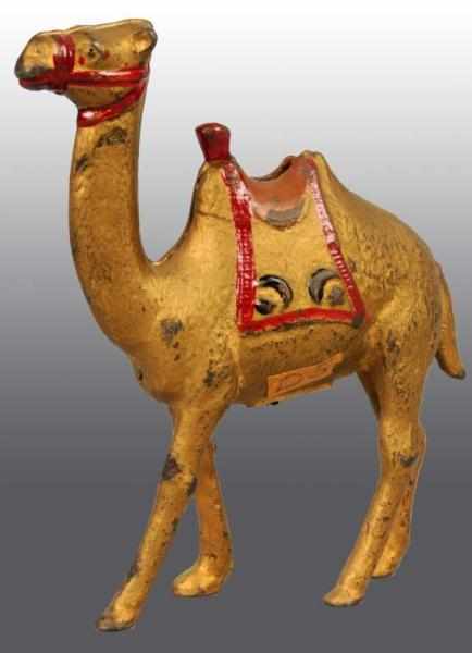 Appraisal: Cast Iron Camel Still Bank Description Manufactured by A C