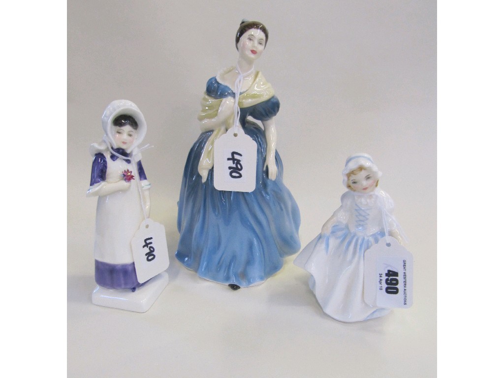 Appraisal: Three Royal Doulton figures to include Dinky Do HN Anna