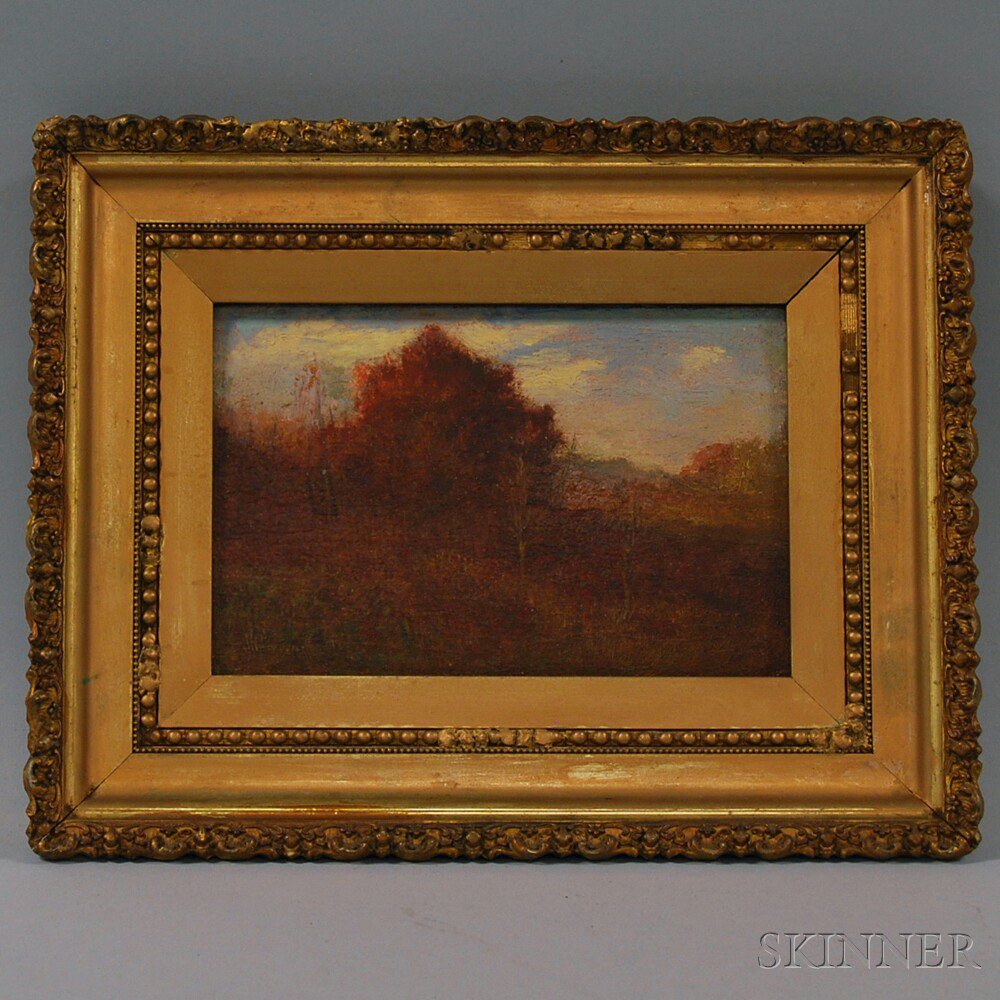 Appraisal: Joseph H Greenwood American - Autumn Landscape Signed JHGreenwood l