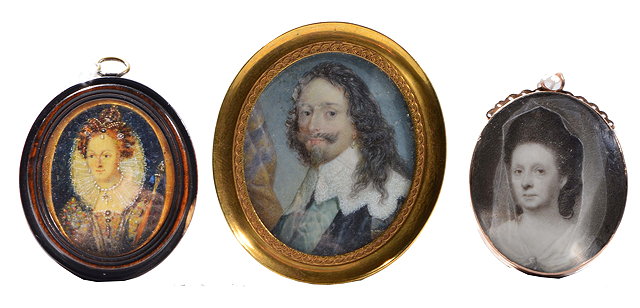 Appraisal: AFTER ANTHONY VAN DYCKPortrait of Charles I gilt frame x