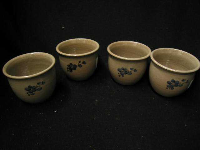 Appraisal: Jugtown Pottery Bowls handpainted floral