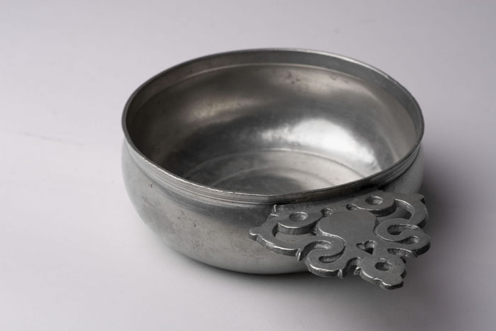 Appraisal: PEWTER PORRINGER JOHN WILL - New York City circa -