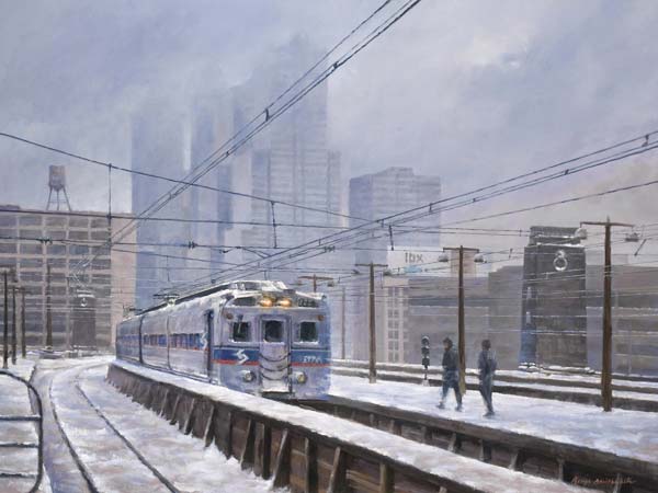 Appraisal: Bruce W Braithwaite British American b th Street Station Philadelphia