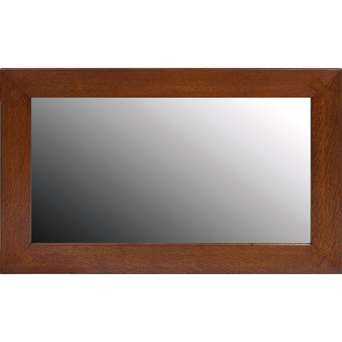 Appraisal: Arts and Crafts mirror contemporary rectangular mirror with butterfly joint