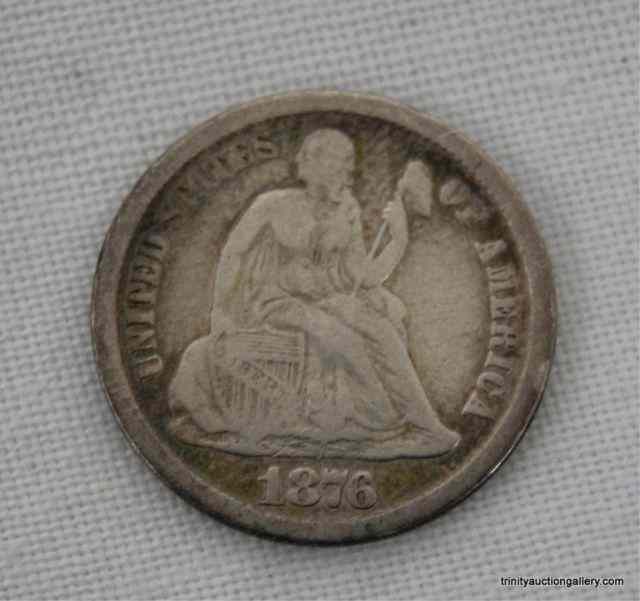 Appraisal: CC Silver Seated Liberty DimeMinted in Carson City and some