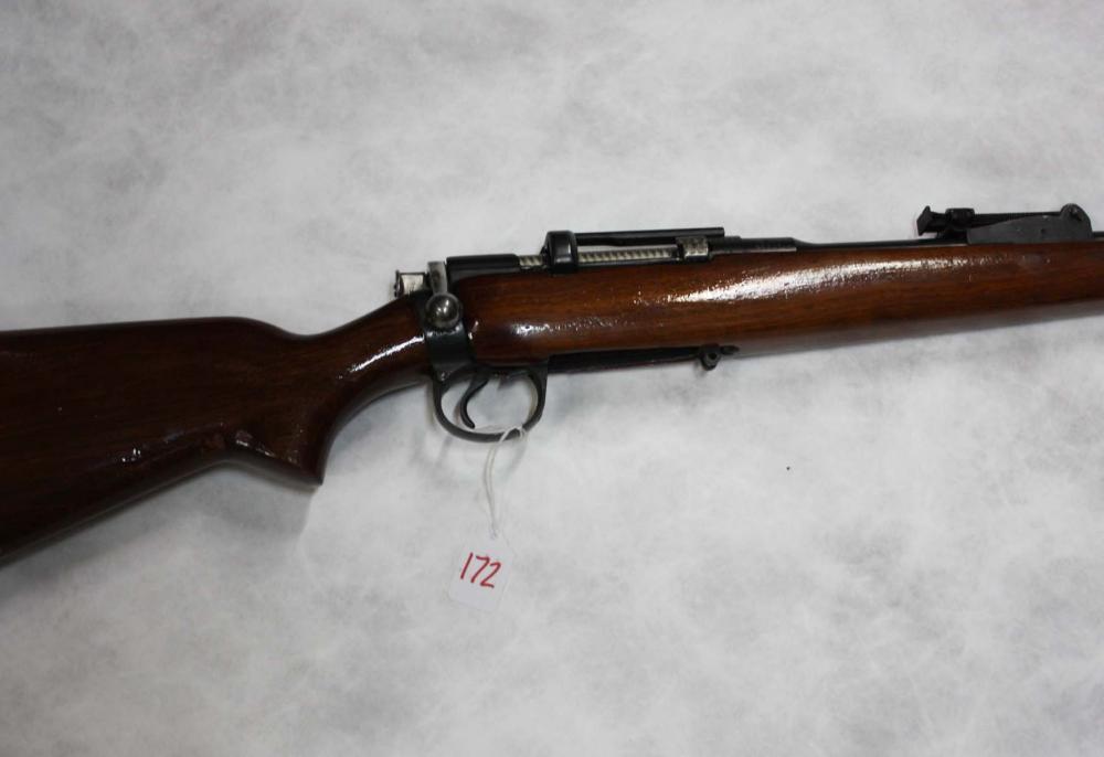 Appraisal: SPORTERIZED ENFIELD NO MK IV BOLT ACTION RIFLE British caliber