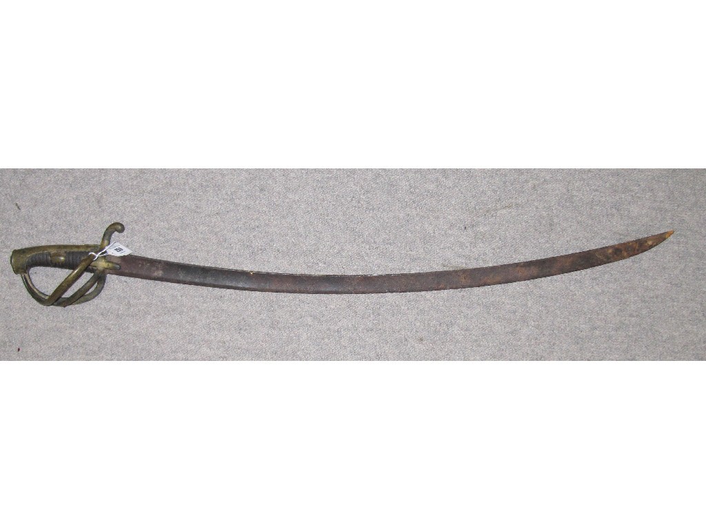 Appraisal: French Cavalry sabre