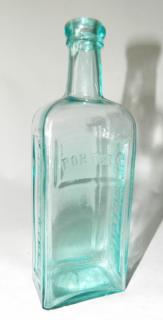 Appraisal: Porter's medicine bottle Medicine- rectangular marked 'Porter's' on indented panel