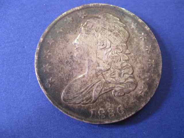 Appraisal: U S Bust Half Dollar A U nicely toned