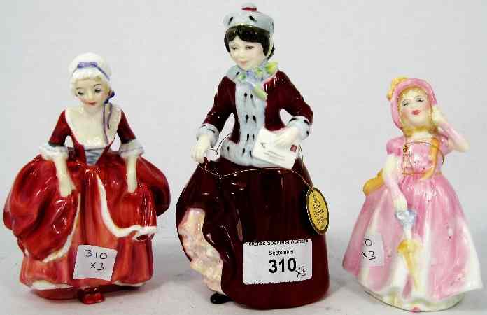 Appraisal: Royal Doulton Figures Goody Two Shoes HN Baby HN And