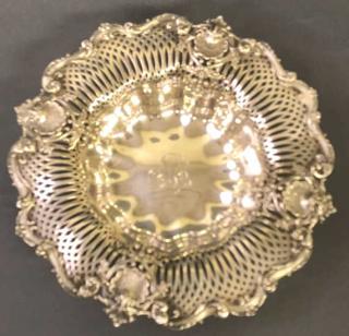 Appraisal: Sterling Silver Centerpiece Dish Sterling silver centerpiece dish by Black