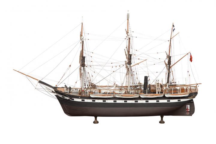 Appraisal: Model of the Arctic Whale Ship Hope by Lt Col