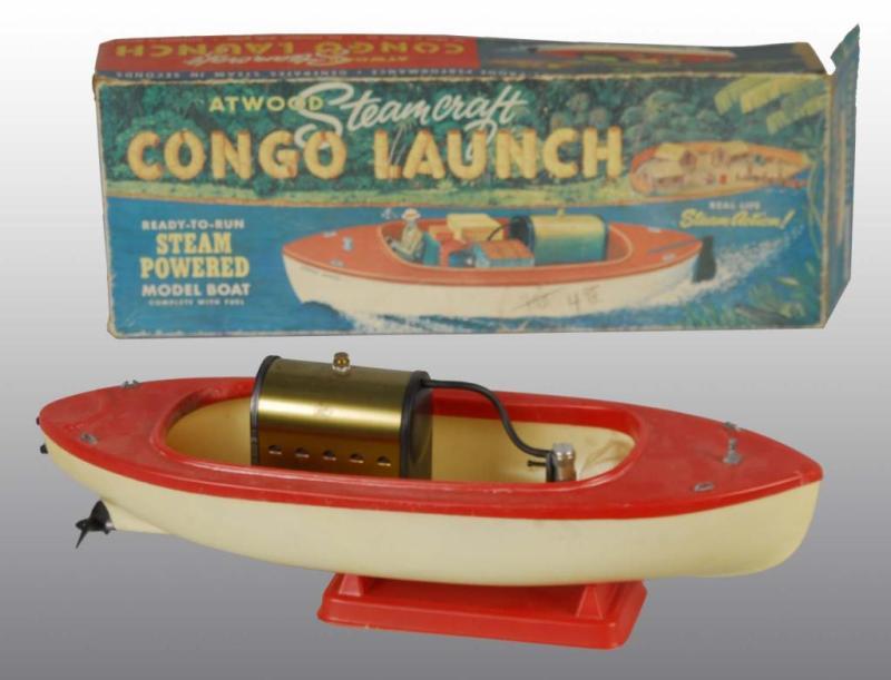 Appraisal: Atwood Steamcraft Congo Launch Boat Description This is new in