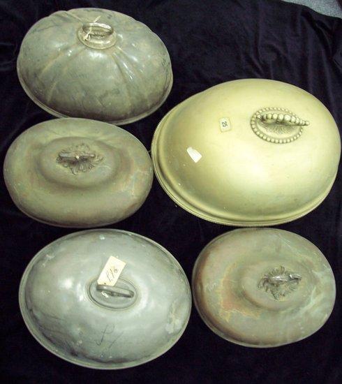 Appraisal: A large quantity of dish covers various sizes