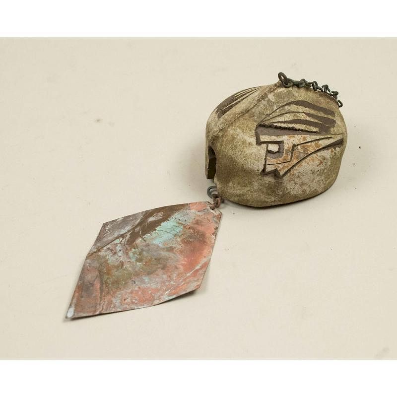 Appraisal: Paolo Soleri - Ceramic Windbell Paolo Soleri - ceramic and