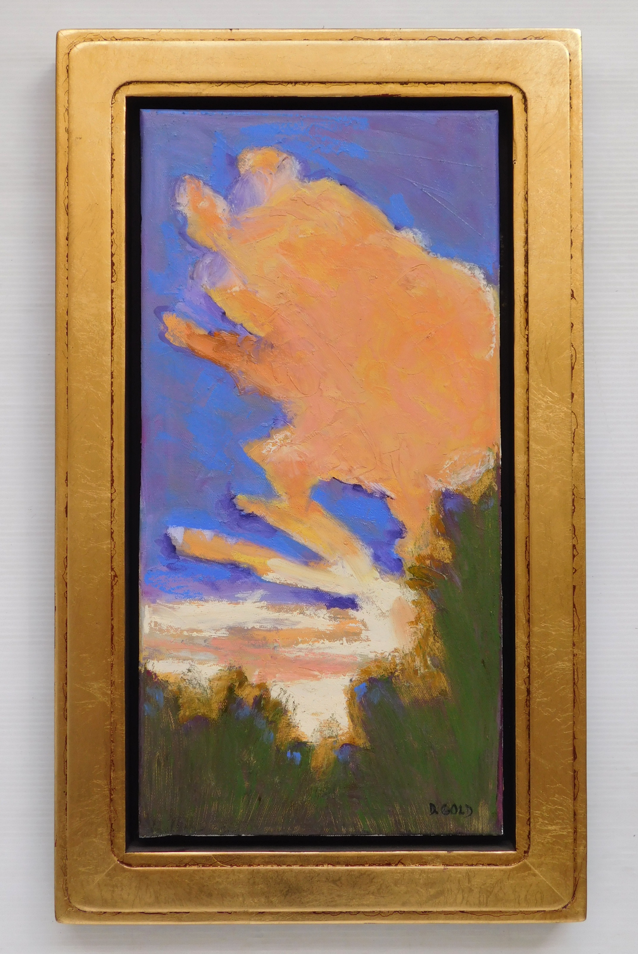 Appraisal: Deborah Gold American th st c Landscape- oil on canvas