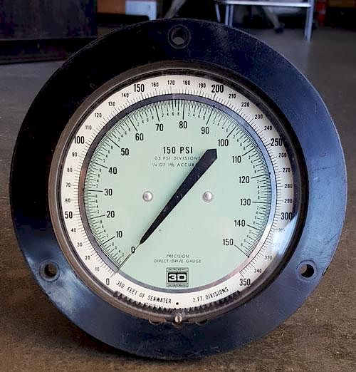 Appraisal: Professional D FSW psi gauge Item G High quality professional