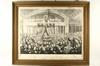 Appraisal: SCARCE HISTORICAL ENGRAVING - 'Daniel Webster Addressing the United States