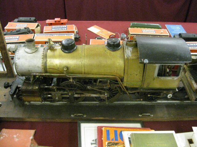 Appraisal: Steam Locomotive Cars handbuilt over years ago engine is long