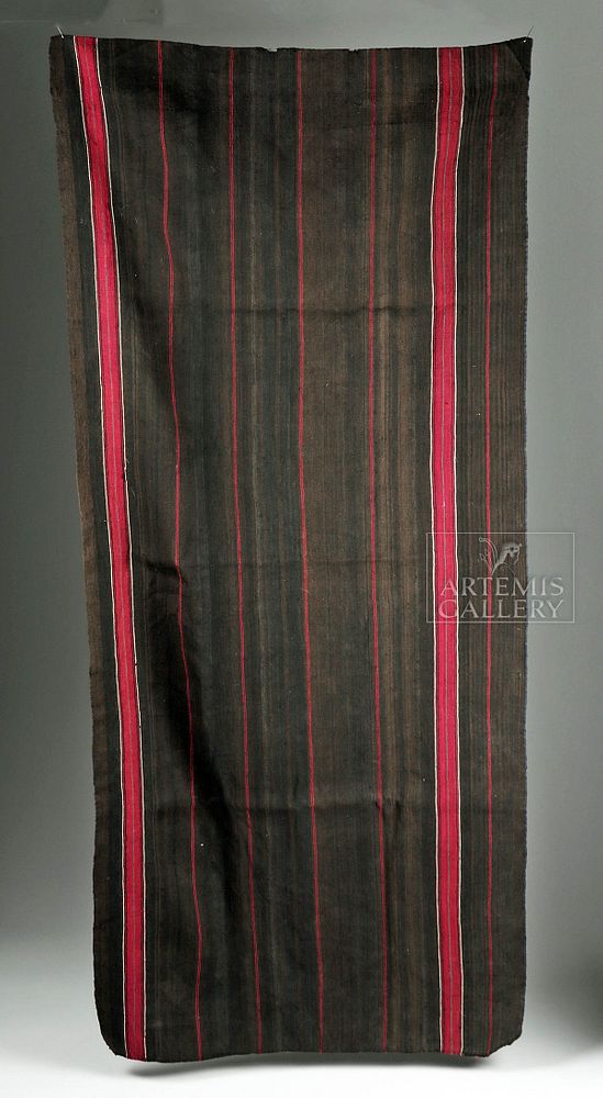 Appraisal: Late th C Bolivian Aymara Textile Blanket New World South