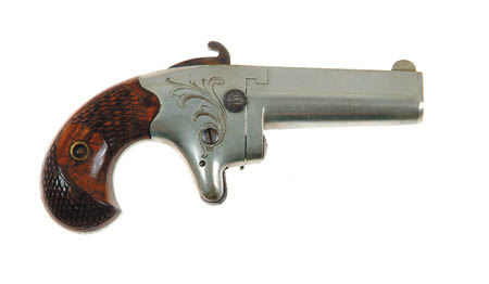 Appraisal: COLT NO DERRINGER Cal RF SN Full nickel finish brass