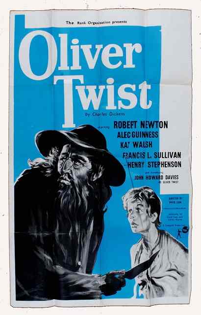 Appraisal: OLIVER TWIST Rank drama starring Robert Newton Alec Guiness x