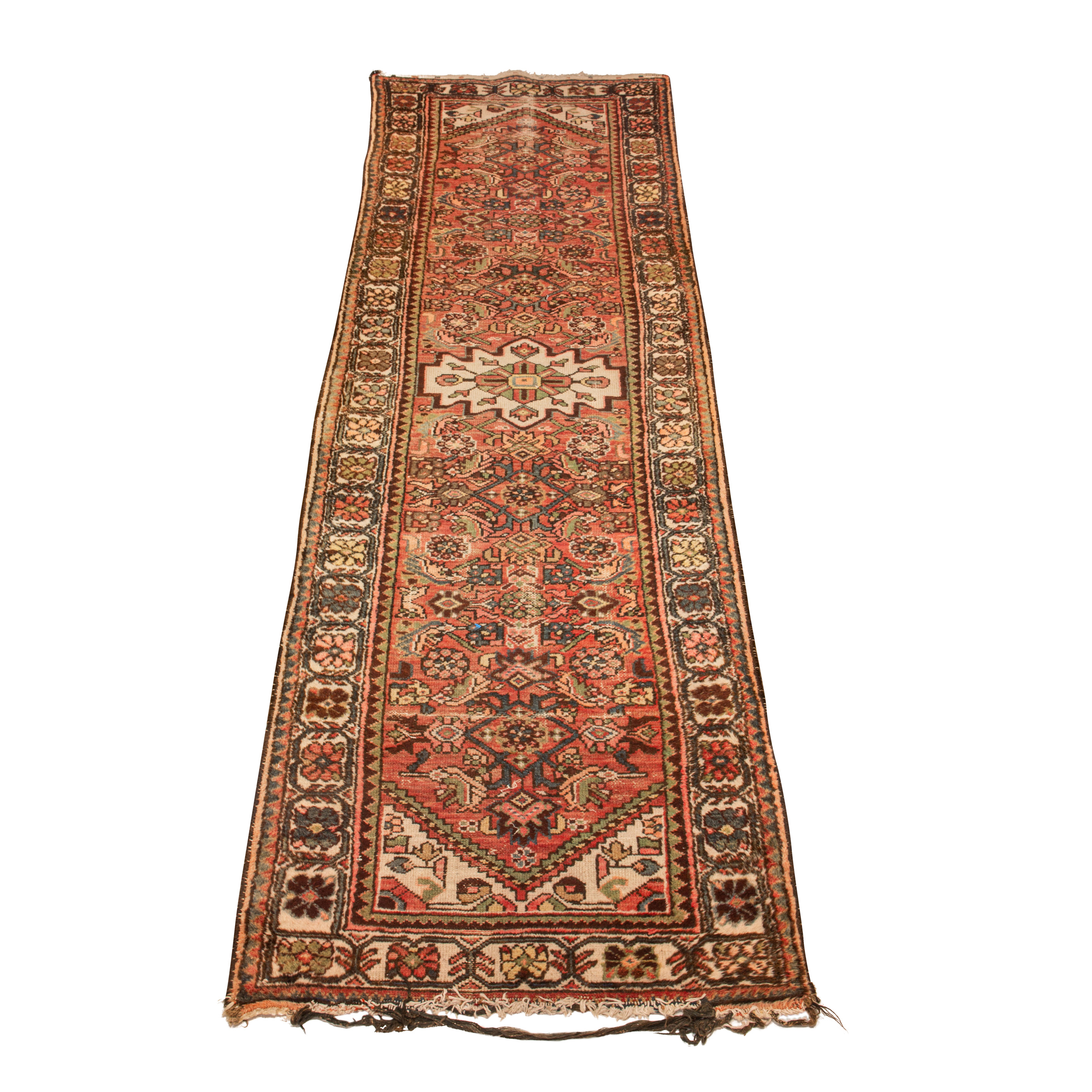 Appraisal: A PERSIAN HAMADAN RUNNER A Persian Hamadan runner ' x