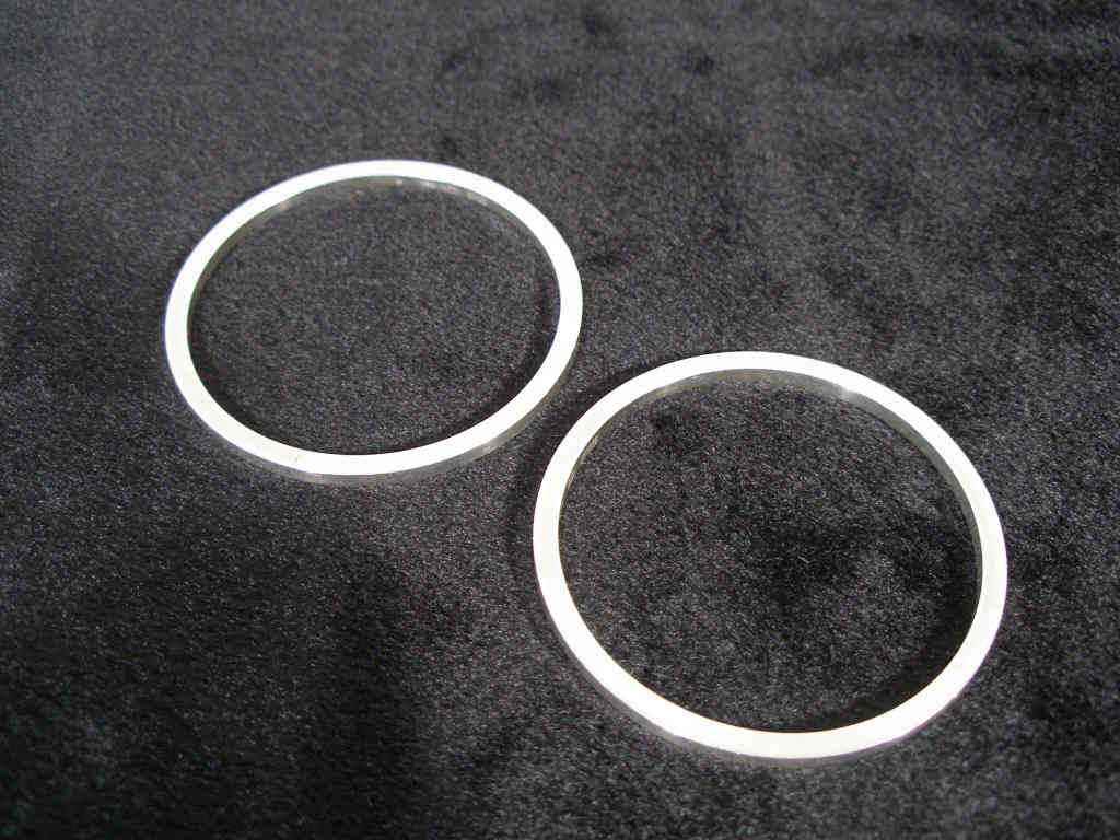 Appraisal: Georg Jensen Bangle Bracelets set of two stamped to interior