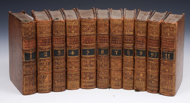 Appraisal: SWIFT Jonathan volumes of The Complete Works by Jonathan Swift