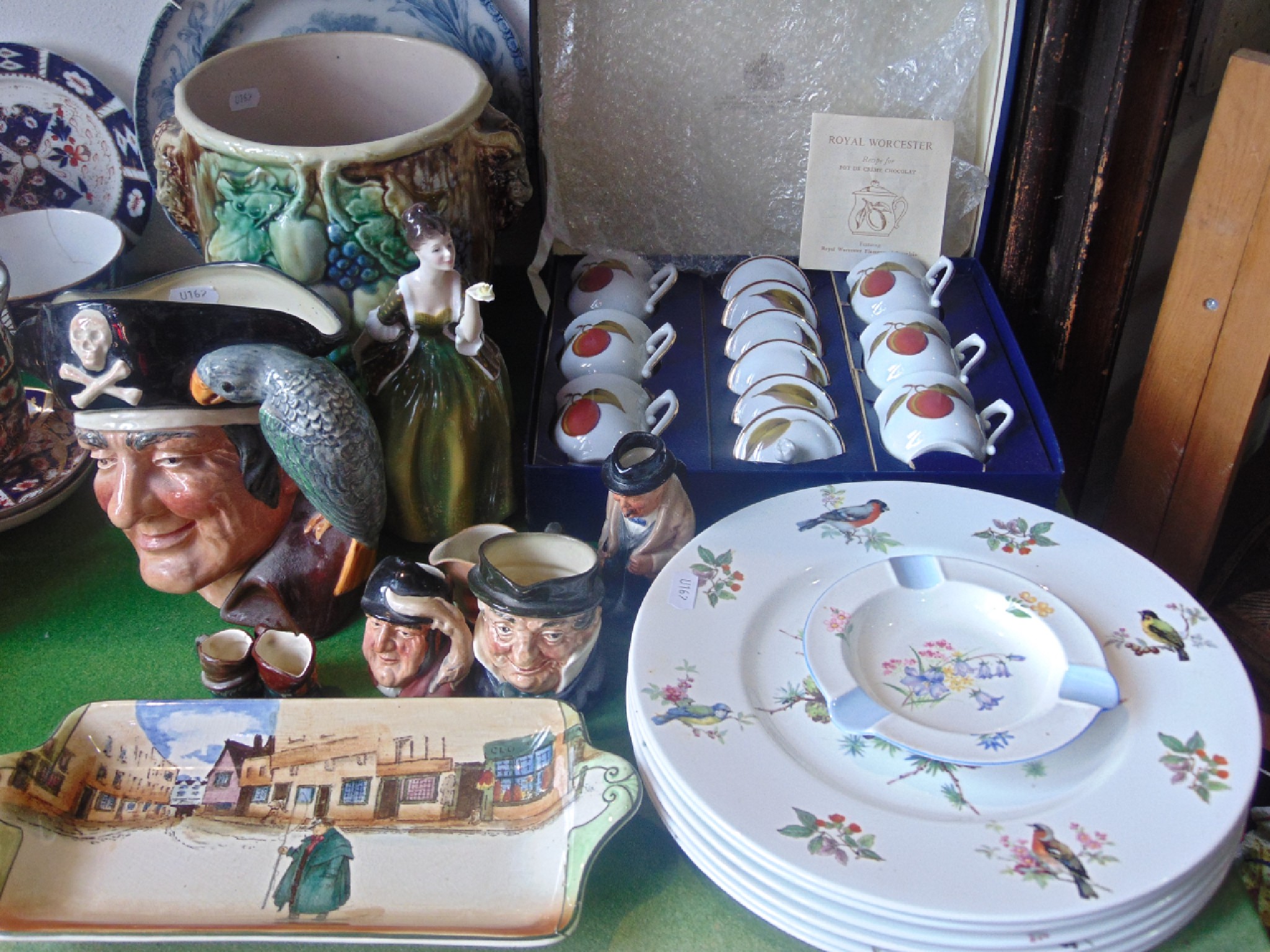 Appraisal: A collection of Royal Doulton wares comprising a figure of