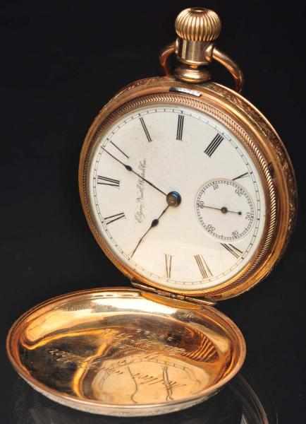 Appraisal: Gold-Filled Elgin Watch Co Pocket Watch size Hunter case jewel