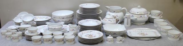 Appraisal: TIFFANY CO Large Tiffany Co Audubon DinnerService Includes large cups