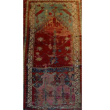 Appraisal: Ladik Prayer Rug Estimate -