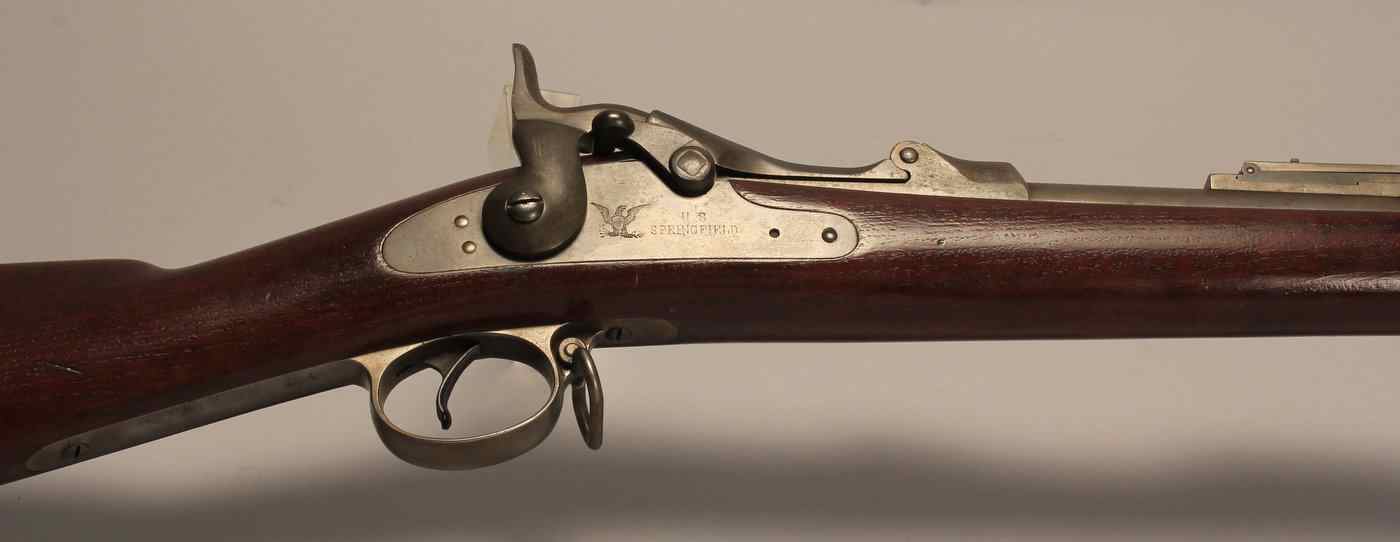 Appraisal: U S MODEL SPRINGFIELD TRAP-DOOR RIFLE - cal Serial Traces