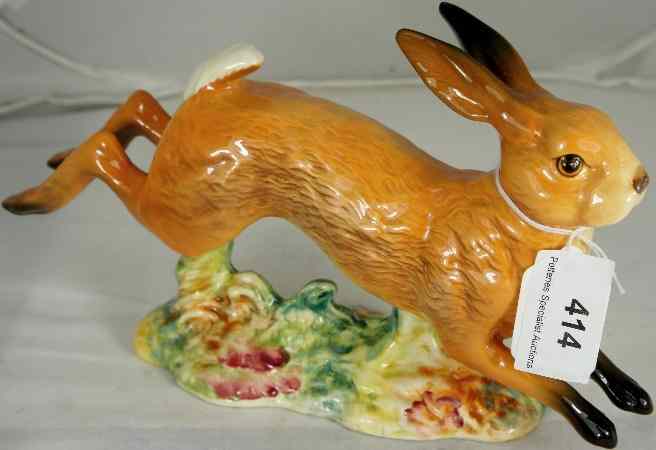 Appraisal: Beswick Running Hare restored ears and legs