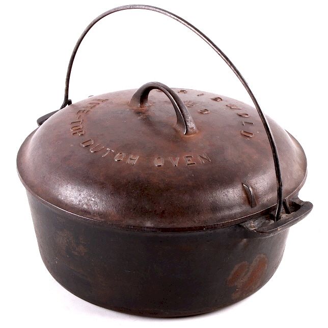 Appraisal: Griswold Cast Iron No Tite-Top Dutch Oven For your bidding