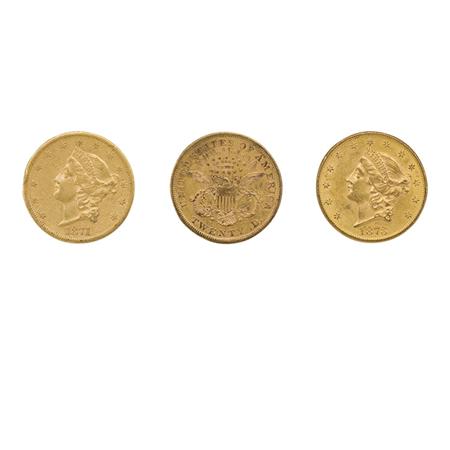 Appraisal: Liberty Head Three Coins Estimate -