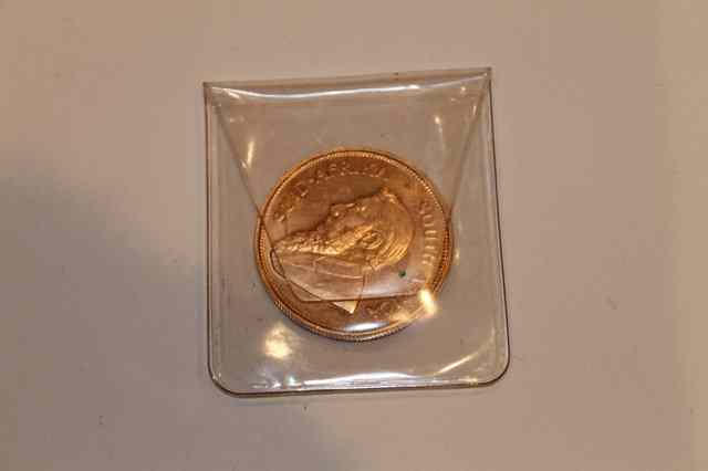 Appraisal: A SOUTH AFRICAN GOLD KRUGERRAND dated