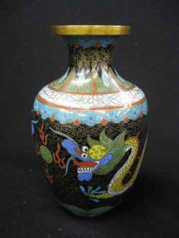 Appraisal: Chinese Cloisonne Dragon Vase ''