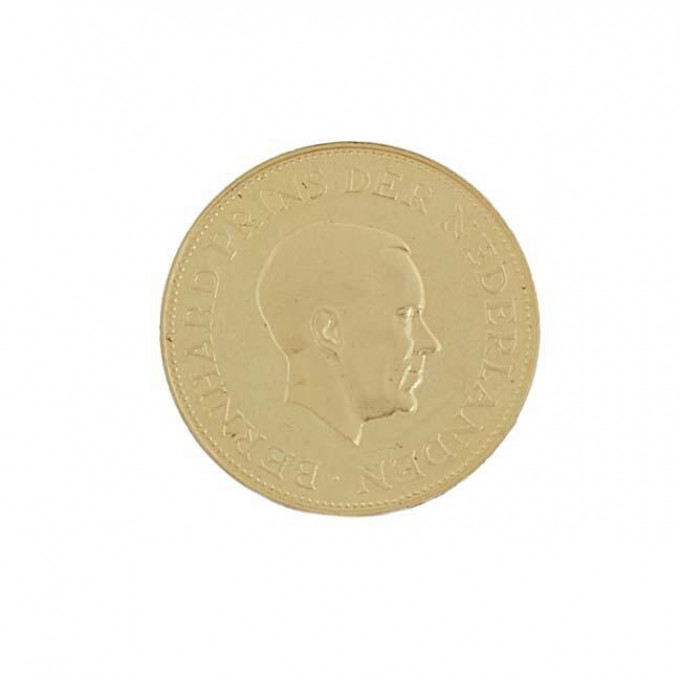 Appraisal: Netherlands Prins Bernhard K Yellow Gold Medal Wt - grams